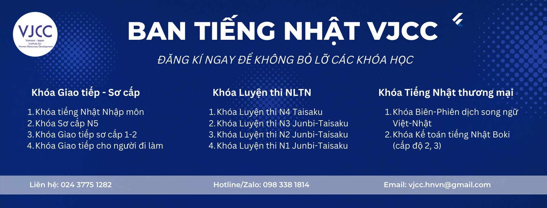 KHAI GIẢNG: KHÓA HỌC ONLINE NHẬP MÔN TIẾNG NHẬT CHO NGƯỜI MỚI BẮT ĐẦU THÁNG 07/2026 