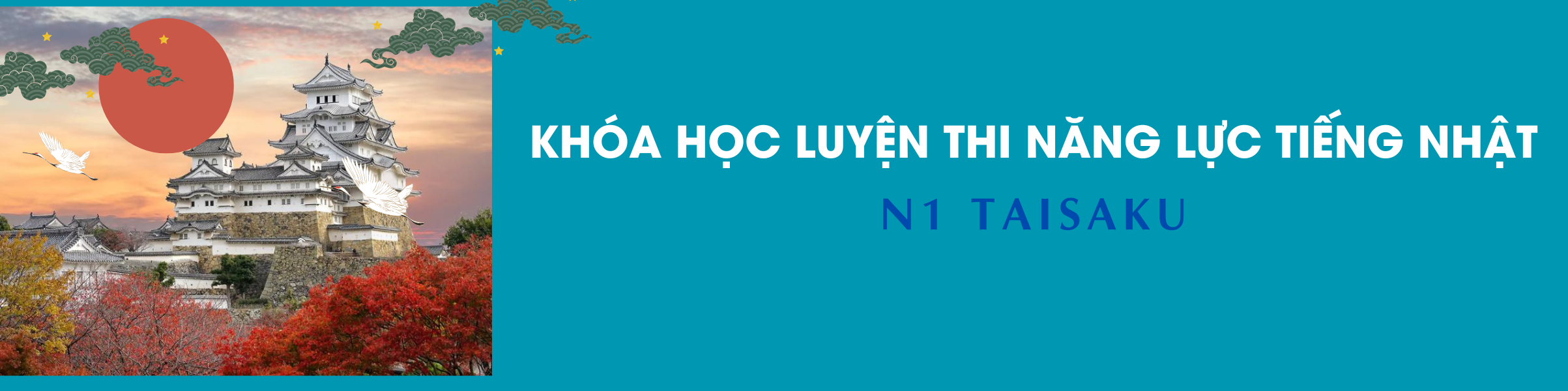 KHÓA HỌC LUYỆN THI NĂNG LỰC TIẾNG NHẬT JLPT N1 Taisaku (Lớp cuối tuần) tại TP. HCM 01/2025